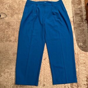Joe Fresh Vibrant Blue women’s Pants Plus size 16W